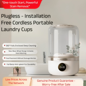 Mini Portable Small Cordless Washer Quick Clean in One Minute Mini Washing Machine Underwear Wash便携式小型洗衣机