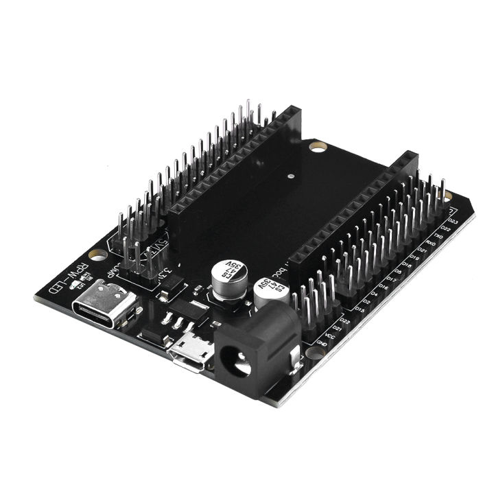 diymore Bảng Mạch Siêu Đột Phá ESP32 Bảng Mở Rộng 3 Loại Đầu Ra Cho Mô-đun ESP32 ESP-WROOM-32 ESP32 Khối PCB