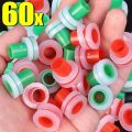 60/10x Faucet Leak-proof Sealing Gaskets Silicone Washer Triangle Valve Threaded Pipe Prevent Dripping Leakage Plug Buckles Kits. 