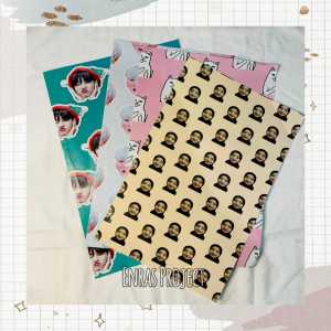 CETAK KERTAS KADO CUSTOM (3 lembar A3+) pakai foto sendiri / Idol BISA KPOP | CETAK GIFT PAPER VIRAL