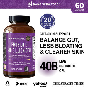 Probiotics Enzyme [40 Billion CFU Probiotic w/ Advanced WecPro Technology] - Diet Detox  Slimming Eczema (60s)
