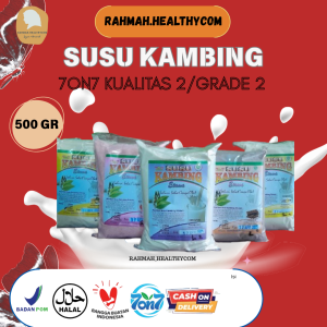 SUSU KAMBING 7on7 Kualitas 2/Grade 2 Kemasan 500gr merek seven on seven