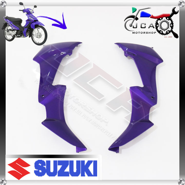 Suzuki RG Sport Leg Shield, Motorbikes on Carousell