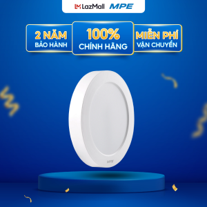 Đèn ốp trần tròn viền trắng MPE SRPL2 12W 18W 24W 3000K-6500K