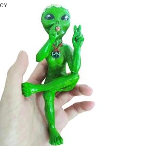 GY🌠🌠🌠 Alien Resin Statue Ornament Alien Garden Sculptures & Statues Yard Best Art Decor For Indoor Outdoor Home Or Office Collectible Figurine Gift