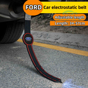 Elito Car Static Strap electrostatic belt eliminate static electricity with Exhaust Pipe Clamp for Secure and wear-resistant Safe Driving Experience