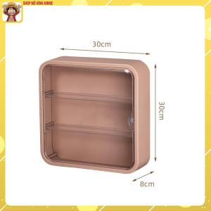 Hộp Đựng Lưu Trữ Mô Hình Đồ Dùng Hộp Gắn Tường Đa Dạng Màu Sắc Kệ Tủ Mika Acrylic Trong Suốt Chống Bụi Chống Nước