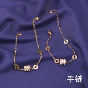 [ Bayar Ditempat ] Gelang Wanita Korea Kristal Titanium Ori Anti Karat