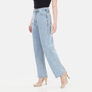 MKY CLOTHING KULOT JEANS HIGH WAIST
