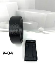 ikat pinggang rel kulit pria ikat pinggang pria gesper kulit pria p-04