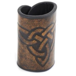 Cặp trang trí tóc Chất liệu da PU hoa văn Bắc Âu cho Nam Nữ bữa tiệc theo chủ đề tóc Bắc Âu phụ kiện thời trang