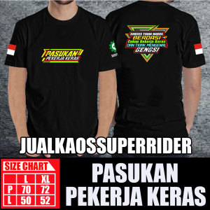 BAJU KAOS DISTRO PASUKAN PEKERJA KERAS