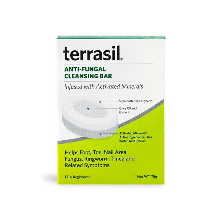 Terrasil Anti-Fungal Cleansing Bar, 75 g | Lazada PH