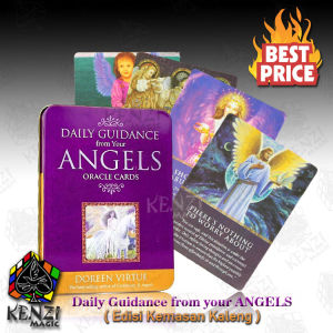 Kartu Oracle Daily Guidance From Your Angels Kemasan Kaleng