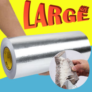 【Large】Roof Tape Sealant Waterproof Aluminum Foil Butyl Sealing Adhesive Leakage Pantapal Sa Bubong for Yero Repair Material