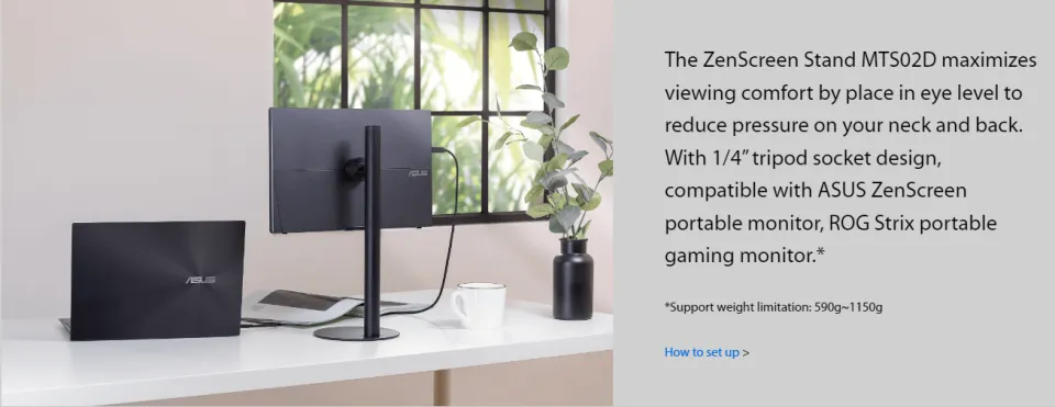ASUS ZenScreenスタンド MTS02D Amazon.co.jp: ASUS ZenScreenスタンド MTS02D - 人間工学に