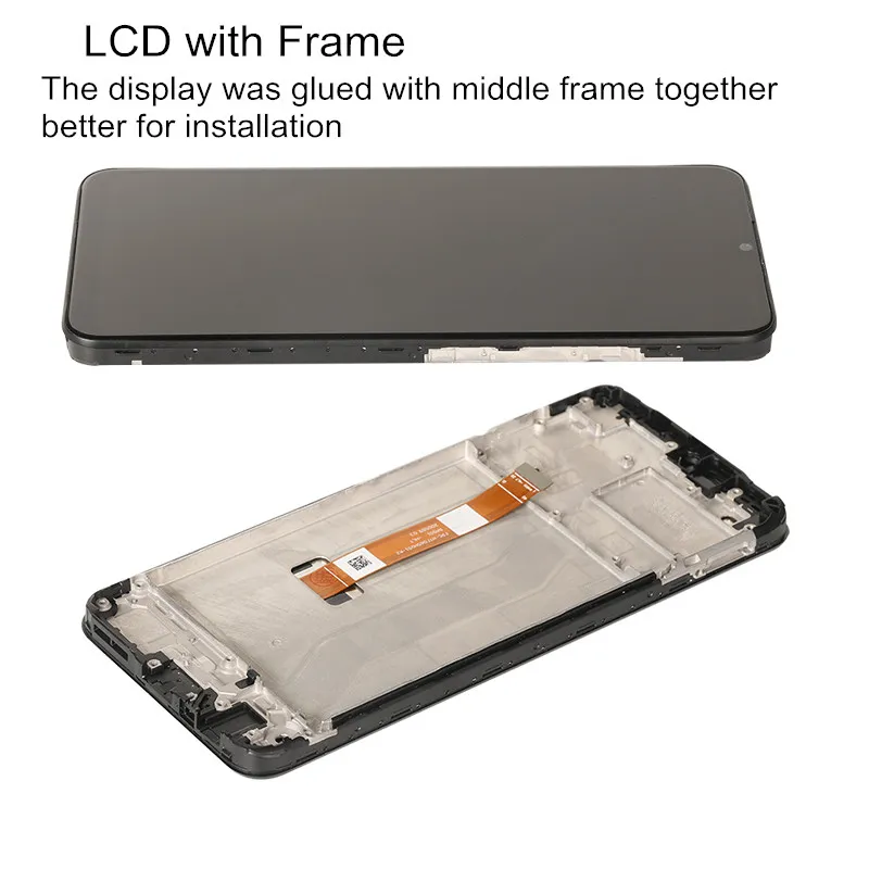 DISPLAY LCD PER OPPO REALME 12 LITE TOUCH SCREEN VETRO SCHERMO ASSEMBLATO NERO