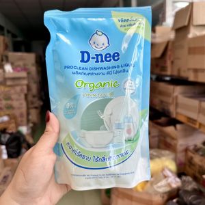 [HCM][Mẫu mới] Nước rửa bình sữa Dnee Organic túi 600ml