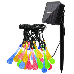 Solar energy decorative lamp 50LED drip lamp. 8. Mode: garden decorative lights and outdoor lighting.