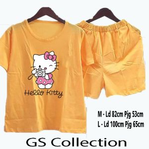 HJ - Setelan Wanita HK Camera // Setelan Wanita Hellokitty