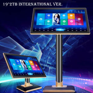 Karaoke System Set 19"Touch Screen With 2TB/4TB international version Smart KOD Player (Malay/English/Chinese )