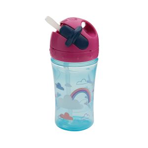 Nuk First Essentials Baby Straw Sippy Cup 10oz BPA Free Spill Proof 12+M