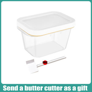 Butter Box With Lid Butter Tray Cutting Mesh Refrigerator Butter Dish Box With Lid Slicers Case Kitchen Knife Cheese Cutter Box