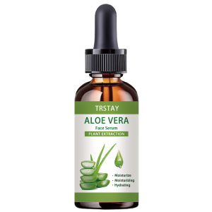 TRSTAY Aloe Vera Facial Serum Plant Extract Moisturizing Soothing Gentle Face Care Soft Radiant Clear Skin Pelembap Kulit Semua Jenis Kulit