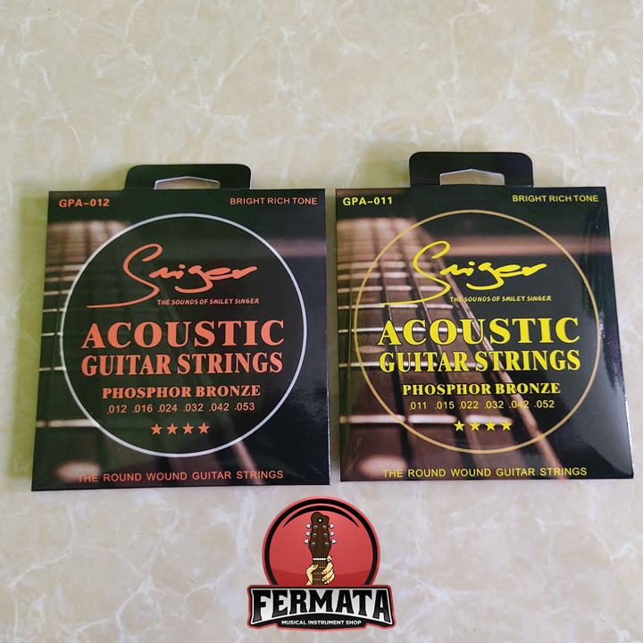Smiger Acoustic Guitar Strings Phosphor Bronze Lazada PH