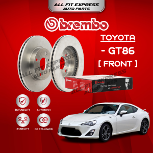 TOYOTA GT86 FRONT (DEPAN) BREMBO DISC ROTOR 100% ORIGINAL AUTHENTIC PRODUCT MADE FROM ITALY (PRICE FOR 2 PCS)
