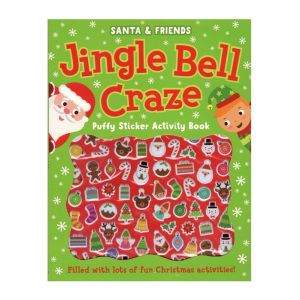 Santa & Friends Festive Elves Activity Book With Puffy Stickers For Kids