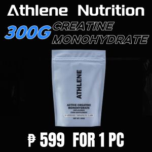 ACTIVE Creatine Monohydrate 300g Creatine Monohydrate Powder For Muscle Growth Power And Recovery 60 Servings