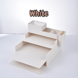 Multifunctional Desktop Organizer Office Supplies Stationery Caddy With Storage Compartments For Efficient Organization