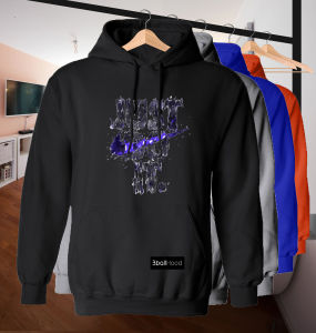 Just Do IT 3 Black Pullover Long sleeve Basketball Premium DTF Hoodie Jacket | Personalized Anime Band Basketball & Motorcycle Designs