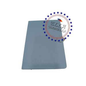(ELLA SHOP) #61 Multi-Functional A5 Business Notebook Office Stationery Set Candy Color Diary Spiral Style Leather Cover Material