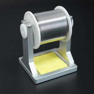 btnx Thickened metal tin wire rack/tin wire rack solder wire rack tin wire seat fixed frame durable welding accessories 8K3Q7