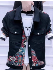 Áo khoác Áo nam áo kaki thô nam dài tay dáng trẻ trung năng động - H85