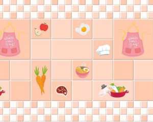 WALLPAPER DINDING DAPUR ANTI MINYAK / AIR / TAHAN PANAS 60CM X 300CM
