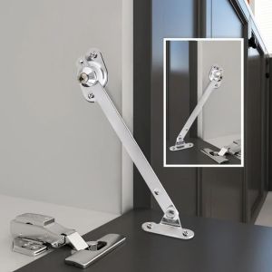 KEYOOL Soft Down Cabinet Hinge 6/8/10/12 Inch Zinc Alloy Sliding Rail Flap Stay Portable Adjustable Down Drop Lid Support Cabinet Doors