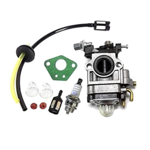 Carburettor Kit cho 52cc 49cc 43cc Máy cắt cỏ dạng đeo vai với con dấu Hose cho bugi Xăng