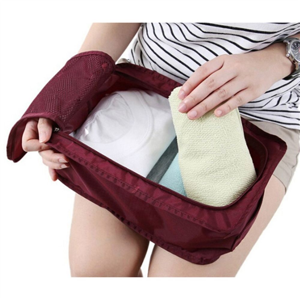 Foldable Portable Shoe Bag, Multifunctional Travel Shoe Storage Pouch
_voghion.com