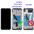 For Huawei Y6 2019/ Y6 Pro 2019/ Y6 Prime 2019 mrd lx2 LCD Screen and Digitizer Assembly + Frame Replacement for Huawei Y6 (2019)/Y6 Prime (2019)/Y6 Pro (2019) MRD-LX1F, MRD-LX1, MRD-LX3, MRD-LX1N+Tools. 