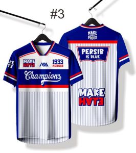 baju jersy jersey casual persib champion full printing
