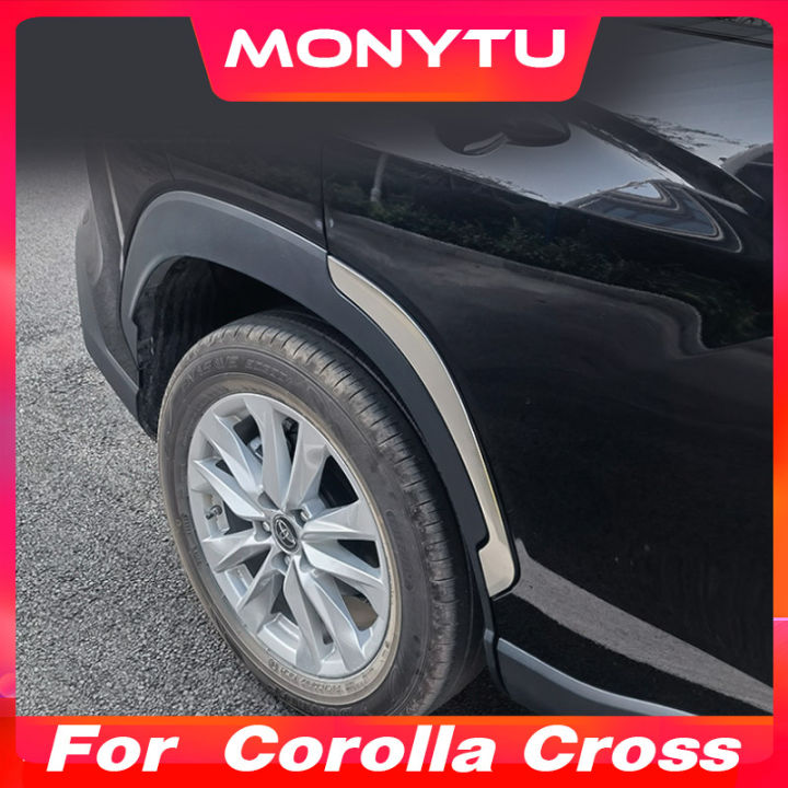 For Toyota Corolla Cross 2022 2023 2024 Body Kit Rear Wheel Eyebrow