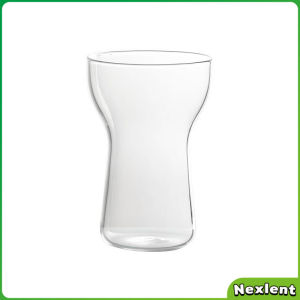 Nexlent 400ml Drinking Glass Juice Cup Cold Water Bottle Drinking Juice Coffee Cups