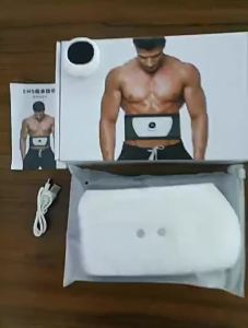 AE Direct Supply EMS Fitness massage belt for home use abdominal slimming and waist protection belt Muscle Training Slimming Machine for Lazy People