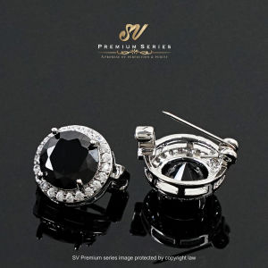 Sv Premium Kerongsang Tudung Zirconia Cute Baby Brooch Zircon Shawl Bawal Exclusive Hijab Pin With Pouch Bag Or Gift Box