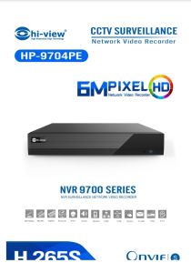 เครื่องบันทึก HP-9704PE (NVR) Hi-view 4Ch