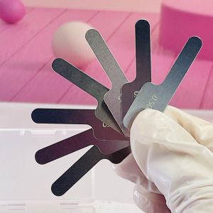 Dental Interproximal Reduction Gauge Ruler Orthodontic Treatment Tools 0.1-0.5 MM IPR Tooth Gap Measuring Ruler