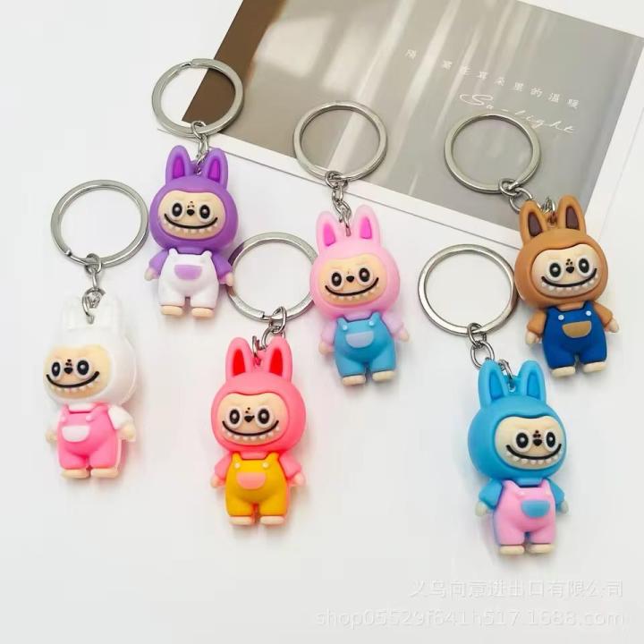 Gantungan Kunci Mini Key Clip Gantungan Kunci LABUBU Key Ring Mini